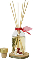 LOVSPA Reed Diffuser Set, Joy Winterberry Spruce Scented Oil Diffuser with Sticks, Home Fragrance Accessories for Bathroom Shelf Decor, Aroma Diffusers for Home or Office Desk, USA Made by CozyNest Decor