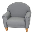 Children's Factory As We Grow Toddler Chair, Flexible Seating for Daycare or Preschool, Kids Reading Couch, Playroom Furniture, Gray by CozyNest Decor
