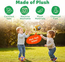 Move2Play, Hilariously Interactive Toy with Music & Sound Effects | Birthday Gift for Boy & Girl | Ball for Toddler & Baby | 6, 12, 18+ Months | 1, 2, 3+ Year Old by TinyTreasures Baby Boutique