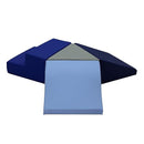 Factory Direct Partners 13799-NVPB SoftScape Toddler Playtime Junction 360 Climber, Indoor Active Play Structure (4-Piece) - Navy/Powder Blue by TinyTreasures Baby Boutique