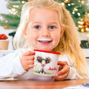 Personalized 12 oz Enamel Mug with Name - Custom Camping Coffee Mugs for Home, Work, Travel, Camping - Birthday Christmas Gift for Family Friend (Cute Quirky Girl) by TinyTreasures Baby Boutique