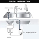 Garbage Disposal Air Switch Kit for SinkTop Waste Disposal with Stainless Steel Oil Rubbed Bronze(ORB) Short Air Button by briidea by CozyNest Decor