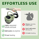 Steam Cleaner, 2500W High Pressure Steam Cleaner for Home, 15s Fast Heat-Up，1.1L Tank, 6-Level Adjustable steamer for cleaning Car Detailing, Grout Tile, Couch, Floor Cleaning (Green 2) by TinyTreasures Baby Boutique