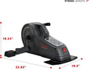 Sunny Health & Fitness Dual Function Under Desk Pedal Exerciser, Portable Indoor Cardio Mini Bike at Home, Arm/Leg Cycle for Seniors, Optional Magnetic, Motorized & Free SunnyFit App Bluetooth Connect by CozyNest Decor