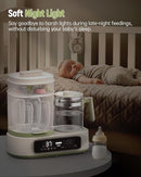 Feekaa Multifunctional Baby Bottle Warmer, Steamer and Dryer, 44oz Baby Formula Kettle Combo, Bottle Warmer for Breastmilk with Temperature Control, Water Warmer for Baby Formula, Electric Milk Warmer by TinyTreasures Baby Boutique