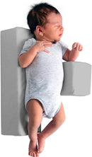 Baby Side Sleeper Weddge Adjustable Soft and Breathable Pillow,Gray-1PC by TinyTreasures Baby Boutique