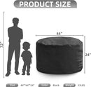 Hobestluk 4FT Bean Bag Chair Giant Bean Bag Chairs for Adults Large Bean Chairs with Removable Cover, Beanbag Chair with Filler, Adult Bean Bag Chairs for Living Room, Bedroom by CozyNest Decor