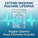 Washing Machine Cleaner, Septic Safe Washer Descaler Tablets for Removing Pet Hair, Odors, Residue, Suitable for HE Front Loader, Top Load, 1 Year Supply, 24 Pack (For Pet Owner) by CozyNest Decor