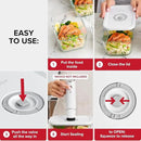 Chef Preserve Glass Vacuum Seal Containers for Food Storage, Made For Compact Vacuum Sealer, 3pcs set [1x Small, 1x Medium, 1x Large] Works With Handheld Vacuum Sealer Machine by CozyNest Decor
