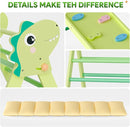 Pikler Triangle Set with Cushion 9 in 1, Climbing Toys for Toddlers Inside, Foldable Wooden Climbing Toys Indoor Jungle Gym Montessori Climbing Set for Toddler 1-3 in Home and Daycare by TinyTreasures Baby Boutique