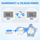 Baby Bath Thermometer, Digital Water Temperature Thermometers with 3 Color Backlit and Temperature Warning, Safety Bath Tube Thermometer Floating Toy for Infant, Toddler by TinyTreasures Baby Boutique