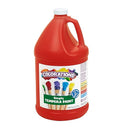 Colorations Paraben-Free Tempera Paint for Kids - 1 Gallon, Vibrant Red, Non-Toxic and Made in the USA, Classroom Must Haves, Bulk Arts and Crafts Supplies by TinyTreasures Baby Boutique