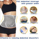 Postpartum Belly Band Wrap Back Support Natural Delivery Control Shapewear Binder Support Belt Girdle Women Tummy Control Waist Recovery Bamboo Charcoal Fiber (M Grey) by TinyTreasures Baby Boutique