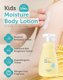 Kids' Moisture Body Lotion - Korean Kids Daily Body Moisturizer - Long Lasting 24hr Hydrating Cream Type Lotion with Cica and Squalane - Allergen Free Scent, 8.45 fl.oz. by TinyTreasures Baby Boutique
