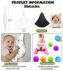 Baby Sling Carrier - Adjustable Baby Sling 2025 Upgraded Toddler Sling Comfortable Baby Wrap Carriers Ergonomic-Designed, Travel Friendly Carrying 10-45 Lbs(Black) by TinyTreasures Baby Boutique