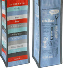 Set of 8: G.U.S. Eco-Friendly Wine Bags - Water Resistant, Reusable Wine Bags with Wide Sturdy Handles. Durable, Affordable. Uniquely Printed Designs by TinyTreasures Baby Boutique