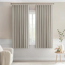 MIULEE Stone Back Tab Blackout Curtains 63 Inch Length 2 Panels Set for Living Room Bedroom Privacy, Rod Pocket/Pinch Pleat Thermal Insulated Room Darkening Pleated Light Blocking Drapes by TinyTreasures Baby Boutique