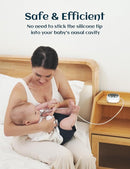 Nasal Aspirator for Baby, Hospital Grade, Electric Nose Sucker with Adjustable 9 Levels Suction, Rechargeable with Night Light and Nursery Rhyme, White by TinyTreasures Baby Boutique