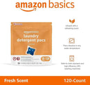 Amazon Basics Laundry Detergent Pacs, Fresh Scent, 120 Count (Previously Solimo) by CozyNest Decor