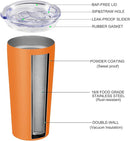 VEGOND 20oz Tumbler Stainless Steel Tumbler with Lid And Straw Vacuum Insulated Double Wall Travel Coffee Mug(orange package 1) by TinyTreasures Baby Boutique