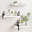 Home Decor Thinker Statue Accents, Set of 3 Thinker Sculptures Office Decor Modern Abstract Resin Decoration on Shelf Table Desk for Living Room Office Bedroom (Small Black) by CozyNest Decor
