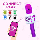 Move2Play, Kids Karaoke Microphone | Includes Bluetooth & Pre-Loaded Songs | Birthday Girls Present for All Ages, 2, 3, 4, 5+ Year Old Girls, Boys & Toddlers (Purple) by TinyTreasures Baby Boutique