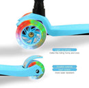 3 Wheel Scooter for Kids Ages 6-12,Kids Scooter with Light Up Wheels, Sturdy Deck Design, and 4 Height Adjustable Suitable for Kid Ages 3-12 by TinyTreasures Baby Boutique
