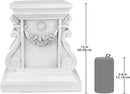 Design Toscano NG314105 Statuary Garden Base Riser, Medium, Classic Plinth by GreenHaven Gardens