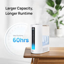 Dreo 6L Humidifier Large Room, Warm & Cool Mist Humidifiers for Bedroom, 60H Runtime, 12H Timer, Top Fill, Humidity Indicator Light, Baby, Plants, Easy Clean, HM713 by TinyTreasures Baby Boutique