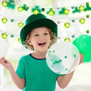 9.85Ft St Patricks Day Lights Garland 20 Pompoms 20 LEDs Green Lucky Clover Lights Shamrock String Lights with Timer for Indoor Bedroom Party Bar Garden St. Patrick's Day Decoration Green Irish Decor by CozyNest Decor