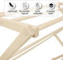 Pennsylvania Woodworks Premium American Maple Clothes Drying Rack - Handcrafted in Pennsylvania - Solid Wood Construction, Collapsible, Eco-Friendly Laundry Solution (X-Large) by CozyNest Decor