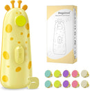 Baby Nail Trimmer Electric Baby Nail File with Light 10 Grinding Heads Safe Quiet Baby Nail Grooming Care Kit for Newborn Infant Toddler Toes Fingernails - Orange by TinyTreasures Baby Boutique