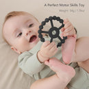 3 Pack Ring Teether, Silicone Teething Ring Toys for Babies 6 Months, Seposeve Baby Teethers 6-12 Months 12-24 Months, Easy to Grasp Toy for Baby Teething Relief by TinyTreasures Baby Boutique