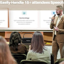 Portable Karaoke Machine, Bluetooth Speaker with Microphone, Three Echo Levels, Indoor and Outdoor Modes, IPX6, BT 5.3, Supports AUX, TF, USB by TinyTreasures Baby Boutique