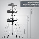 Telescope 70mm Aperture 500mm - for Kids & Adults Astronomical Refracting Telescopes AZ Mount Fully Multi-Coated Optics, with Diagonal Mirror Phone Adapter, Carrying Bag, Wireless Remote Black by TinyTreasures Baby Boutique