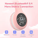 EarFun 2Packs Kids Bluetooth Headphones, K2 Kid Headphone with Volume Limited, 40H Playtime, Built-in Mic, Stereo Sound, Foldable Over-Ear Headphones for Kids/School/Travel by TinyTreasures Baby Boutique