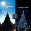 Toodour Solar Christmas Lights, 2 Packs Total 144ft 400 LED 8 Modes Solar String Lights, Waterproof Solar Outdoor Christmas Lights for Garden, Patio, Fence, Balcony, Christmas Tree Decor - White by GreenHaven Gardens