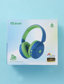 iClever BTH20 Active Noise Cancelling Headphones for Kids, 60H Play Time,Type C Fast Charging, Safe Volume 80dBA, Bluetooth5.4, Award-Winning Kids Headphones Wireless for iPad Tablet Airplane, Blue by TinyTreasures Baby Boutique