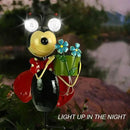Solar Lady Bugs Lights Swaying Metal Garden Decor Waterproof Solar Lights Decorative Outdoor Stake Lights for Outside Patio Balcony Pathway Lawn Yard Gift by GreenHaven Gardens