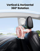 Gaiatop Mini Portable Stroller Fan, Battery Operated Small Clip on Fan, Detachable 3 Speed Rechargeable 360° Rotate Flexible Tripod Handheld Desk Cooling Fan for Car Seat Crib Treadmill Travel Pink by TinyTreasures Baby Boutique