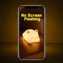 LOVERUIS Cute Night Light for Kids Cat Night-Light Baby Girl Squishy NightLight 1/3 Hour Timer Kitty Light Dimmable Nursery Lamp Colorful Nightlight Gift for Kid Toddler Kawaii Bedroom (Mimi) by TinyTreasures Baby Boutique