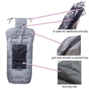 Anti-Kick Winter Water Proof Cozy Warmer Baby Footmuff Fits for Most of Strollers, Jogger, Reversible from Blanket to Sleeping Bag, Strap Position Adjustable,Safe and Practical Featurs by TinyTreasures Baby Boutique