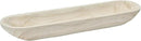 Creative Co-Op Decorative Paulownia Wood Tray, White by CozyNest Decor