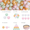 GOGOSO Ball Pits Balls for Toddlers Pack of 50 100 200 Plastics Shape Ball Non-Phthalate Non-BPA Non-Toxic 2.2-Inch Crush Proof Play Balls by TinyTreasures Baby Boutique