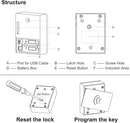 RFID Locks for Cabinets Hidden DIY Lock - Electronic Lock with USB Cable for Wooden Drawer Locker Cupboard Gun Box by TinyTreasures Baby Boutique
