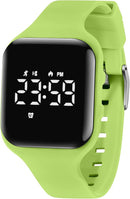 Kids Watches for Girls Boys Digital Sport Watch with Step Counter Pedometer Vibration Alarm Clock, No App Waterproof Fitness Tracker Kids Watch Boys Girls Teens Students Ages 5-16 by TinyTreasures Baby Boutique