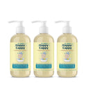 Happy Cappy Baby Shampoo and Body Wash - Eczema Body Wash for Kids & Toddlers, Helps with Dryness, Reduces Itching and Redness, Dermatologist Tested, Fragrance Free - 8 Fl Oz (Pack of 3) by TinyTreasures Baby Boutique