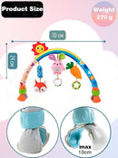 Pau1Hami1ton Baby Stroller Arch Toys, Car Seat Toys,Baby Gifts.S-19(Rabbit) by TinyTreasures Baby Boutique