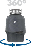 InSinkErator EVOLUTION 0.75HP 3/4 HP, Advanced Series EZ Connect Continuous Feed Food Waste Garbage Disposal, Gray by CozyNest Decor