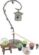 Bbiamsleep Fairy Garden Accessories 1/12 Scale Miniature Scene Fairy Garden Farm and Plant Fairy Garden Kit Outdoor Micro Landscape Decoration(Set of 9) by GreenHaven Gardens